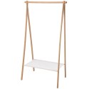 Wieszak na ubrania z Półką Scandi h155 x 86 cm
