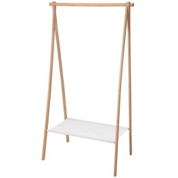 Wieszak na ubrania z Półką Scandi h155 x 86 cm