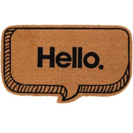 Wycieraczka z włókna kokosowego Hello