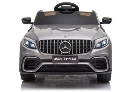 Auto na akumulator Mercedes GLC 63S QLS-5688 Srebrny Lakier 4x4