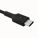 Kabel USB-C-USB-C PowerStream 100W oplot 1,2m czarny