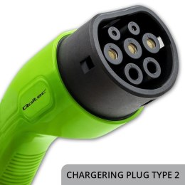 Mobilna ładowarka do samochodu elektrycznego EV z regulacją 2w1 Typ2 | 11kW | CEE 5 PIN | LCD | 3 fazy | Przenona | Wallbox | 