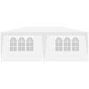 PAWILON NAMIOT OGRODOWY CATERINGOWY PE 6x3M + 6 ŚCIANEK BIAŁY