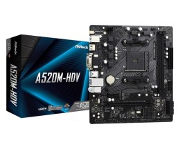 Płyta główna ASROCK A520M-HDV (Socket AM4 /micro ATX)