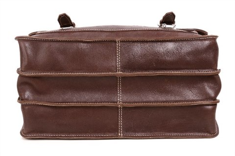 Big torba skórzana biznesowa TC8 BROWN