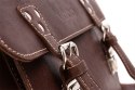 Big torba skórzana biznesowa TC8 BROWN
