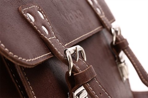 Big torba skórzana biznesowa TC8 BROWN