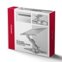 STND-LR Podstawa do laptopów aluminiowa 10-16" regulowane kąty nachylenia, obrót o 360 stopni