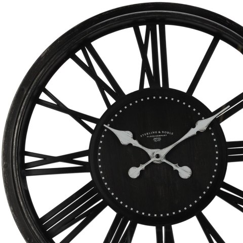 Duży zegar ścienny loft 50 cm