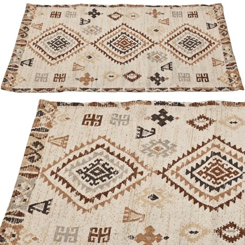 Dywan bawełniany tkany na płasko 90x60 cm