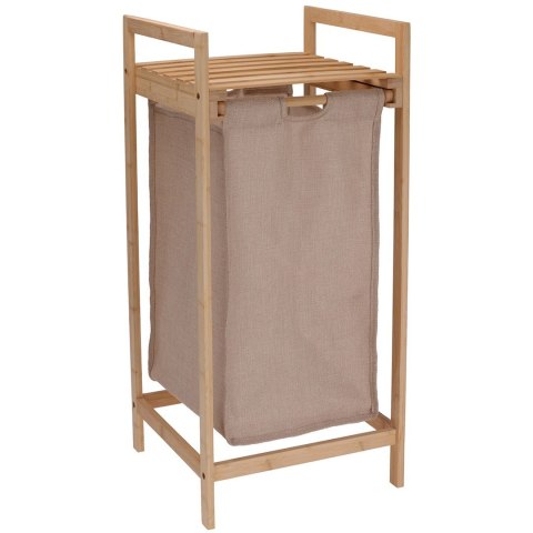 Półka łazienkowa z koszem na pranie h73 x 33 x 33 cm