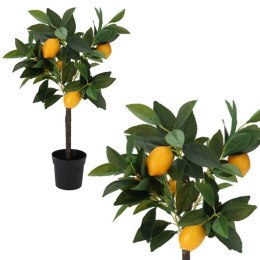 Sztuczne cytrusowe drzewko w donicy 60 cm