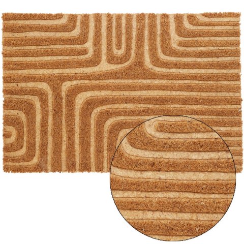 Wycieraczka z włókna kokosowego wzór 1 59x39 cm