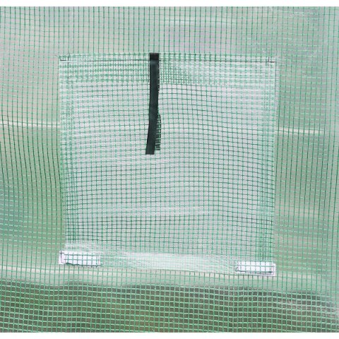 SZKLARNIA TUNEL OGRODOWY 200x350x200CM PE KONSTRUKCJA STAL ZIELONA