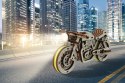 Drewniane Puzzle 3D - Motocykl Cafe Racer