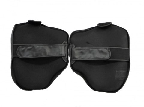 Ochraniacz brzucha i ud OBU-5 czarno-pomarańczowy