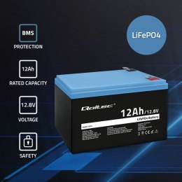 Akumulator LiFePO4 | 12.8V | 12Ah | 153.6Wh | BMS