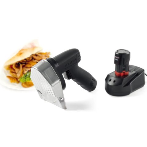 Bezprzewodowy nóż elektryczny do kebaba Kitchen Line - Hendi 267257