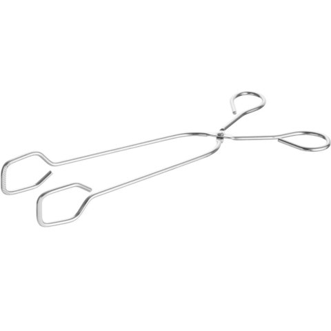 Szczypce do grilla i serwowania potraw stalowe dł. 292 mm - Hendi 171509