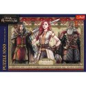 Puzzle 1000 elementów Władca Pierścieni Wojna Rohirrimów
