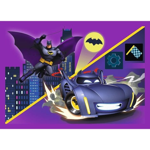 Puzzle 4w1 Batwheels, Poznaj Batwheels