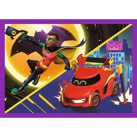 Puzzle 4w1 Batwheels, Poznaj Batwheels