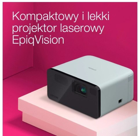 Projektor mini laser EF-21G FHD/1000L/5m:1/2.3kg zielony