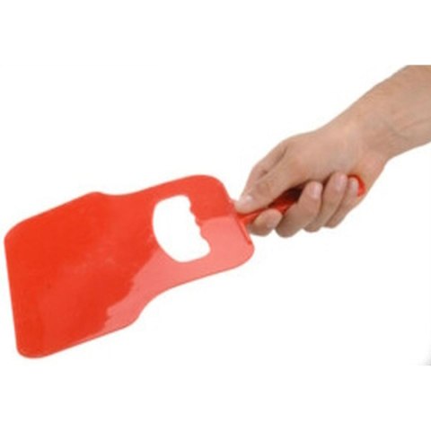 DMUCHAWA DO ROZPALANIA GRILLA KOMINKA OGNISKA RĘCZNA CZERWONA