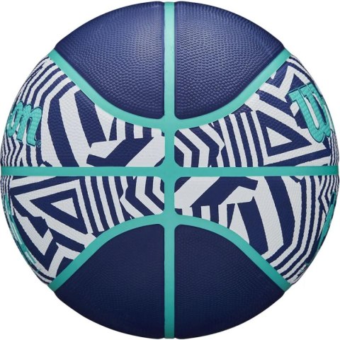 PIŁKA DO KOSZYKÓWKI WILSON NBA DRV PLUS DAZZLE CAMO BSKT INDIGO R.5
