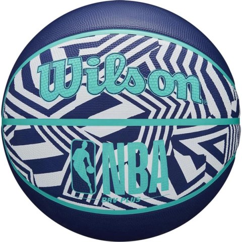 PIŁKA DO KOSZYKÓWKI WILSON NBA DRV PLUS DAZZLE CAMO BSKT INDIGO R.7