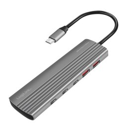 Hub USB3.2 Gen2, 2xUSB A, 2x USB-C, PD, 100W