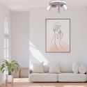Oprawa Sufitowa Spot FLOWER Biały Różowy 3xGU10 Plafon
