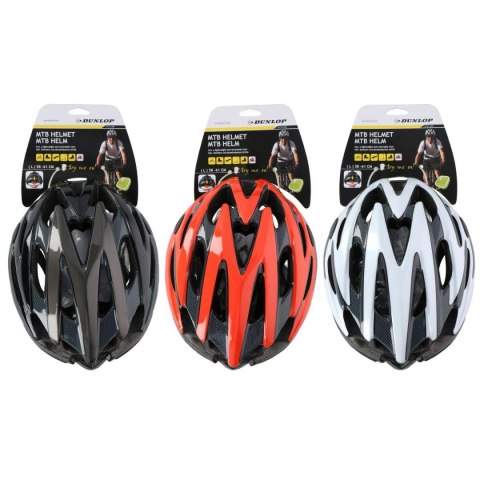 KASK ROWEROWY REGULOWANY DUNLOP MTB GREY R. M (55-58CM)