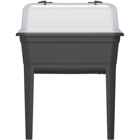 SZKLARNIA STOJĄCA ROZSADNIK RESPANA SET ECOLINE 59,6x36,8x75,3CM ANTRACYT