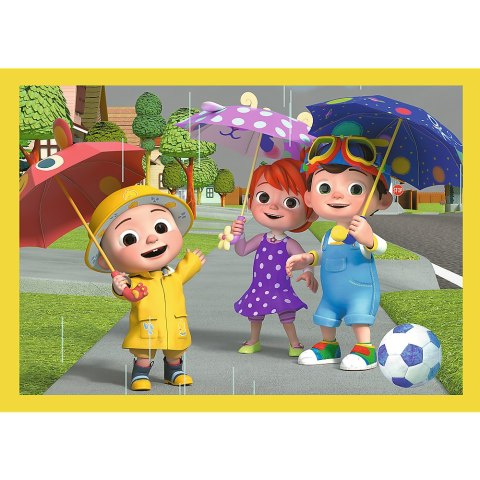 Puzzle - 4w1 (12, 15, 20, 24) - Cocomelon - Poznaj bohaterów - Trefl 34647