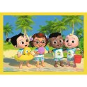 Puzzle - 4w1 (12, 15, 20, 24) - Cocomelon - Poznaj bohaterów - Trefl 34647