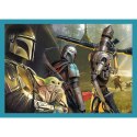 Puzzle - 4w1 (35, 48, 54, 70) - Mandalorian - Star Wars - Trefl 34397