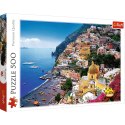 Puzzle - 500 - Positano - Wybrzeże Amalfickie - Włochy - Trefl 37145