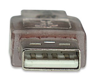 MANHATTAN Kabel USB 2.0 USB-A na USB-B M/M 5.0 m srebrny 345408