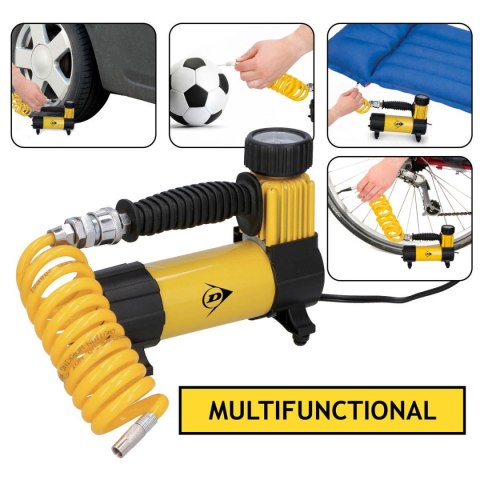 POMPKA KOMPRESOR TURYSTYCZNY DUNLOP 12V DC 100psi