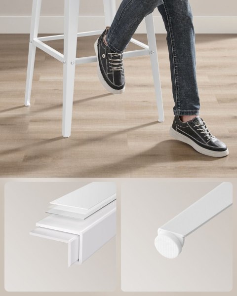 Solidne krzesła do jadalni komplet 2 szt.