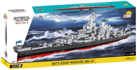Klocki Historical Collection Battleship Missouri (BB-63)