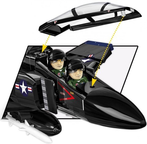 Klocki F-4S Phantom II 608 klocków