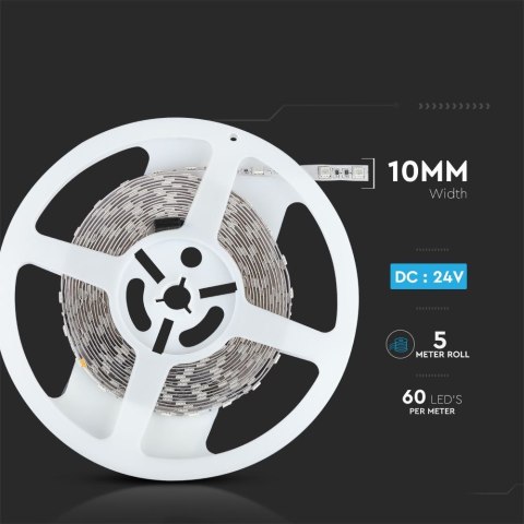 Taśma LED 10W barwa 4000K 5m rolka - profesjonalne Oświetlenie LED V-TAC