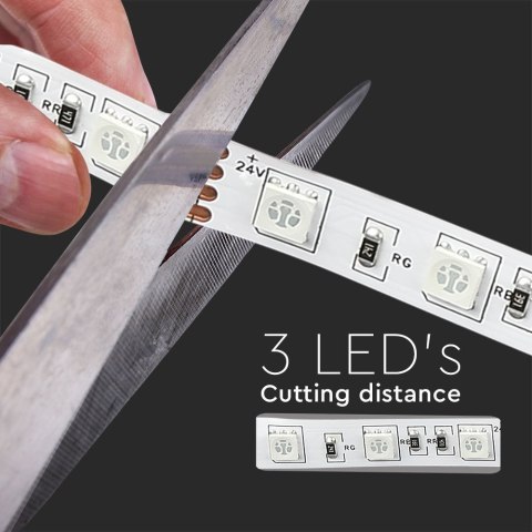 Taśma LED 10W barwa 4000K 5m rolka - profesjonalne Oświetlenie LED V-TAC