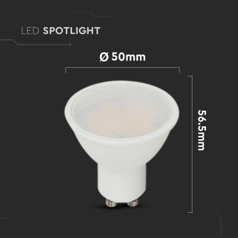 Żarówka LED V-TAC 2,9W GU10 6500K - Energooszczędne i trwałe oświetlenie