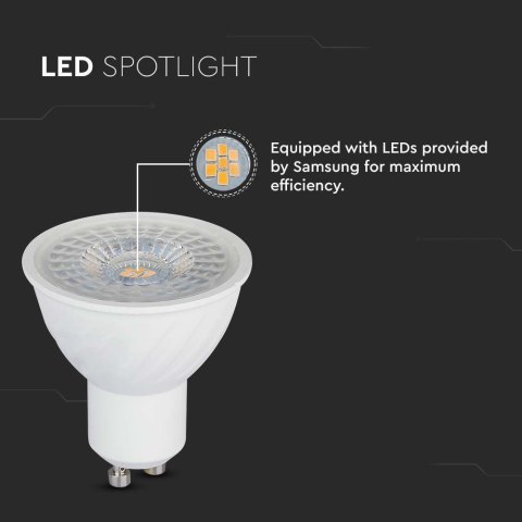 Żarówka LED V-TAC 6W 3000K GU10