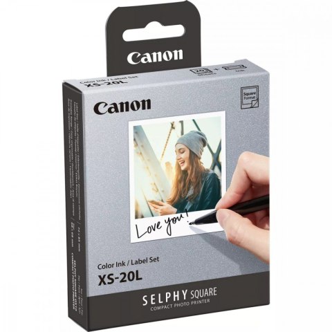 Zestaw atramentu i papieru Canon XS-20L 20 wydruków 4119C002