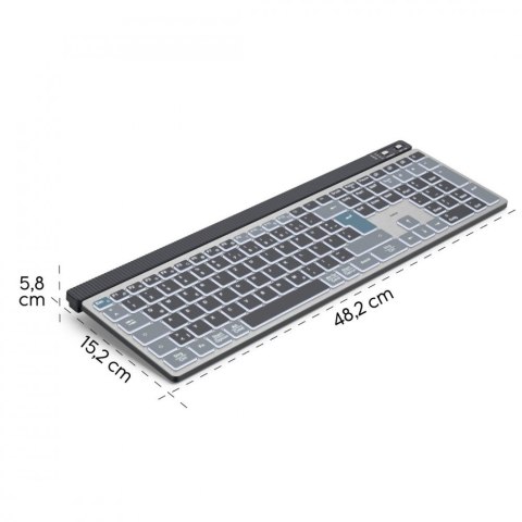 Klawiatura WK-750 multi device Czarna