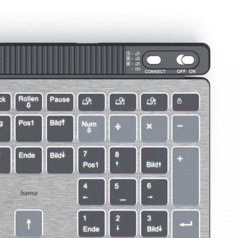 Klawiatura WK-750 multi device Czarna